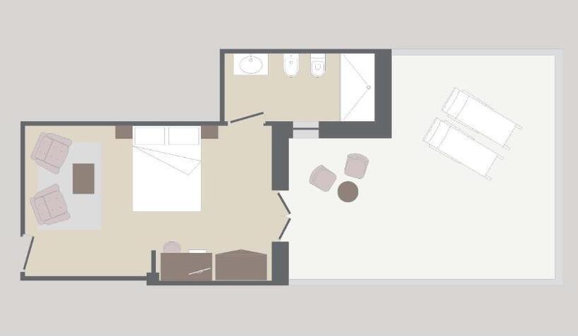Superior Room with Terrace, Corsaro Etna Hotel&spa