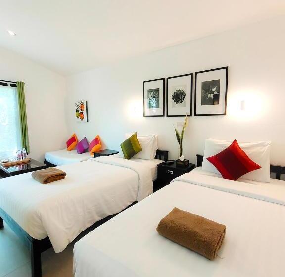 Номер Стандарт Вид на Сад, Family House @ Pai