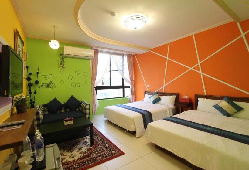 اتاق استاندارد چهار تخته, Kenting Diack Inn