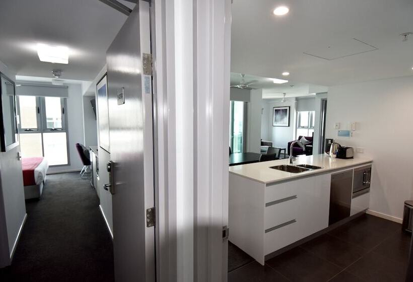 شقة غرفتين, H On Mitchell Apartment