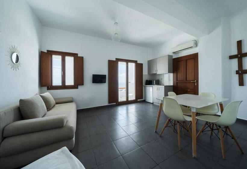 آپارتمان 1 خوابه با چشم‌انداز دریا, Belle Etoile Villas