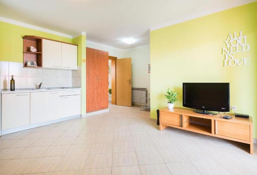 דירה בת חדר שינה 1 עם מרפסת, Pansion Marjan