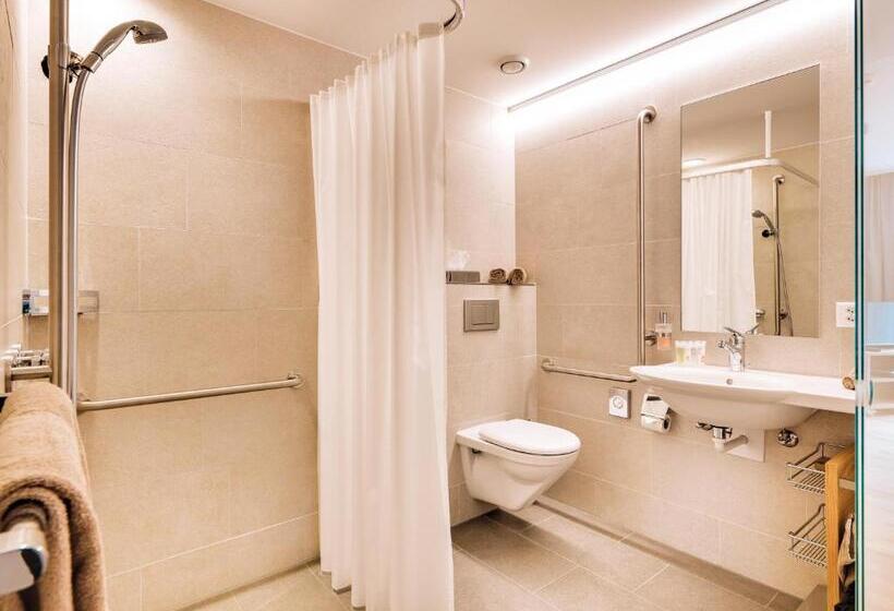 Quarto Estandar Individual para Deficientes Físicos, Ferienhotel Bodensee