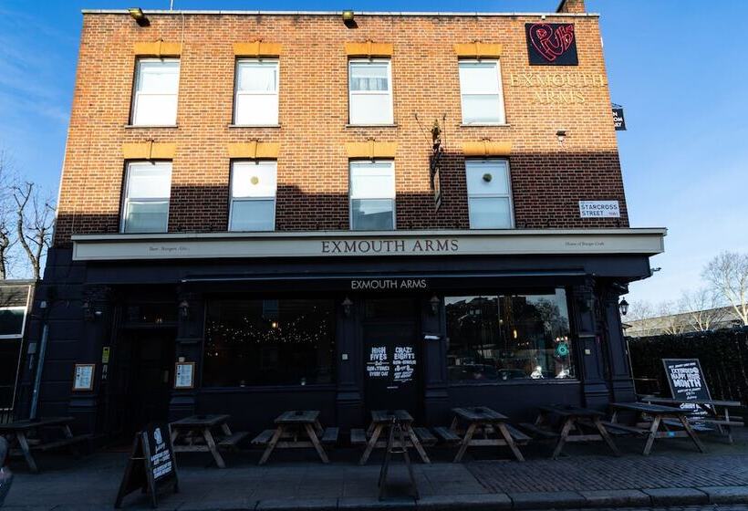 سرير فى غرفة مشتركه, Publove @ The Exmouth Arms, Euston