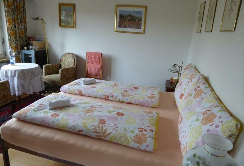 غرفة قياسية مزوَّدة بشُرفة, B&b Pappelweg  2