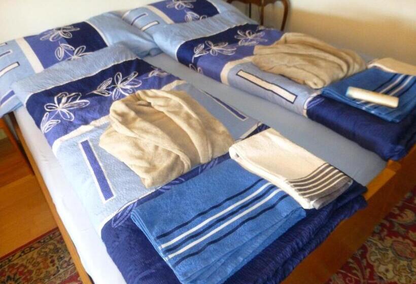 غرفة قياسية مزوَّدة بشُرفة, B&b Pappelweg  2