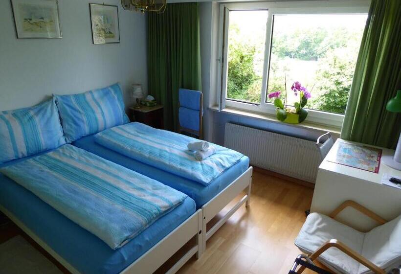 غرفة قياسية حمام مشترك, B&b Pappelweg  2