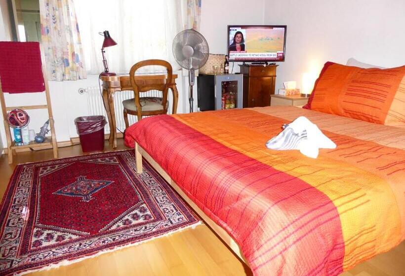 غرفة قياسية فردية حمام مشترك, B&b Pappelweg  2