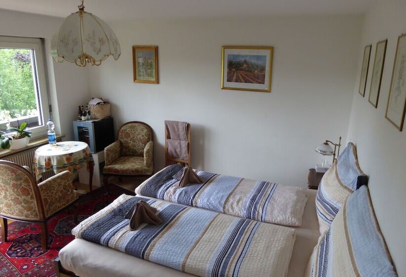 غرفة قياسية حمام مشترك, B&b Pappelweg  2