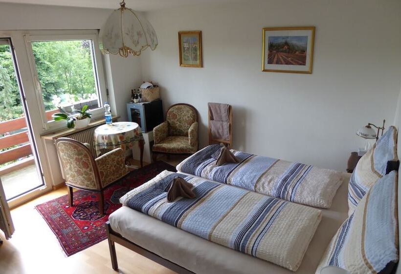 غرفة قياسية حمام مشترك, B&b Pappelweg  2