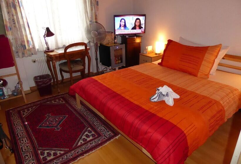 غرفة قياسية فردية حمام مشترك, B&b Pappelweg  2