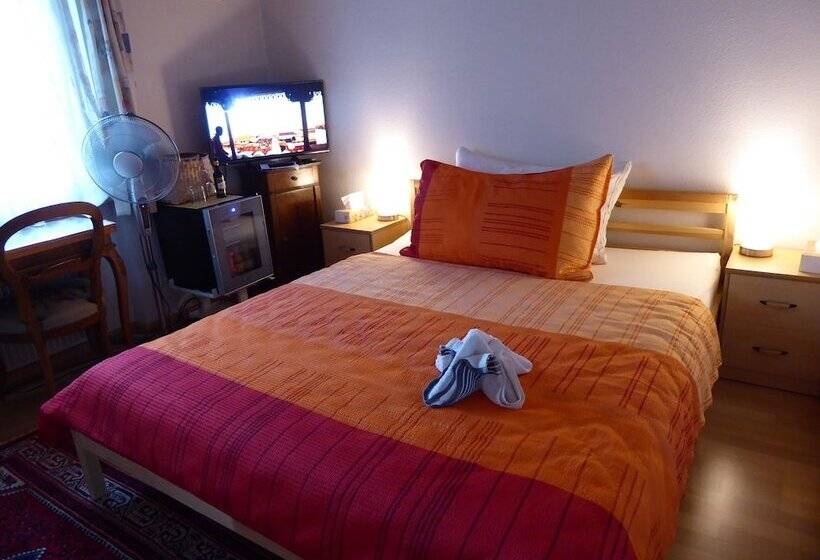 غرفة قياسية فردية حمام مشترك, B&b Pappelweg  2