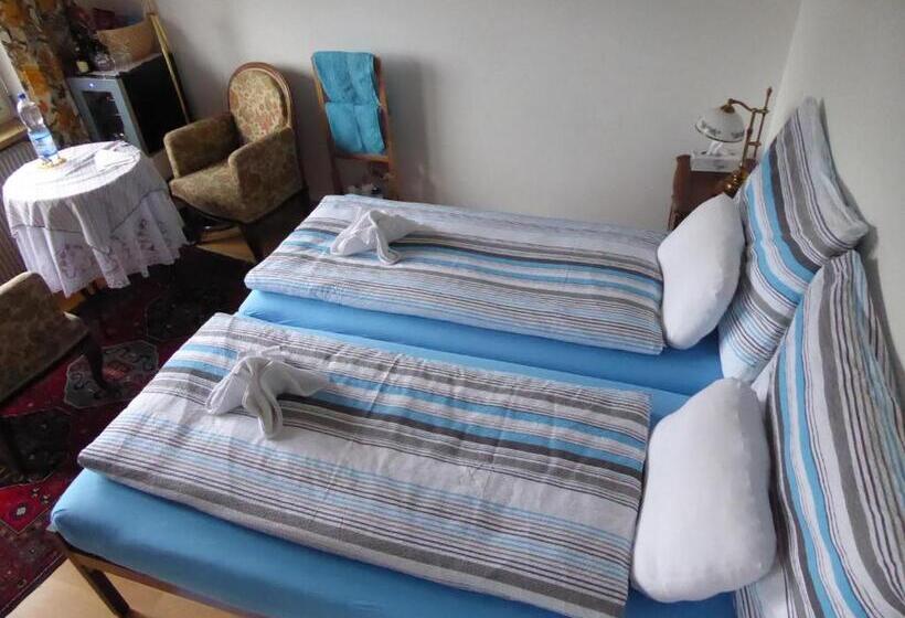 غرفة قياسية مزوَّدة بشُرفة, B&b Pappelweg  2