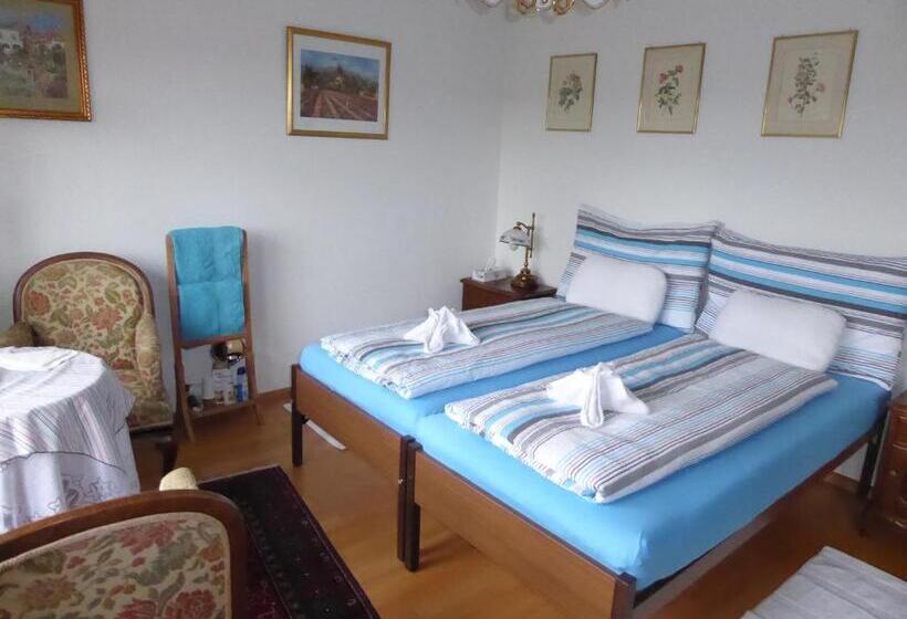 غرفة قياسية مزوَّدة بشُرفة, B&b Pappelweg  2