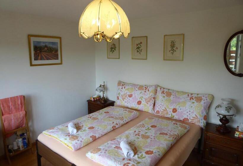 غرفة قياسية مزوَّدة بشُرفة, B&b Pappelweg  2