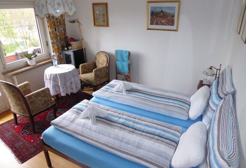 غرفة قياسية حمام مشترك, B&b Pappelweg  2