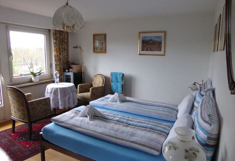 غرفة قياسية حمام مشترك, B&b Pappelweg  2