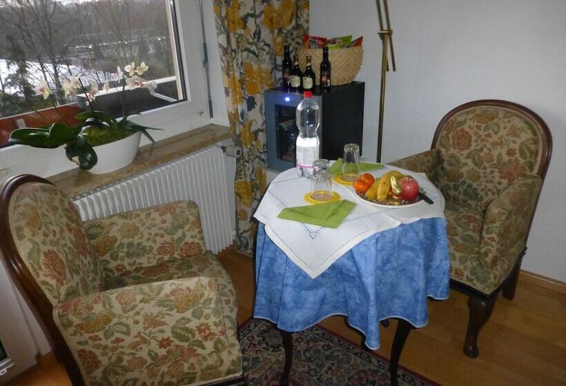 غرفة قياسية حمام مشترك, B&b Pappelweg  2