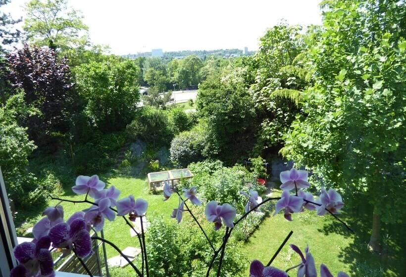 غرفة قياسية فردية حمام مشترك, B&b Pappelweg  2