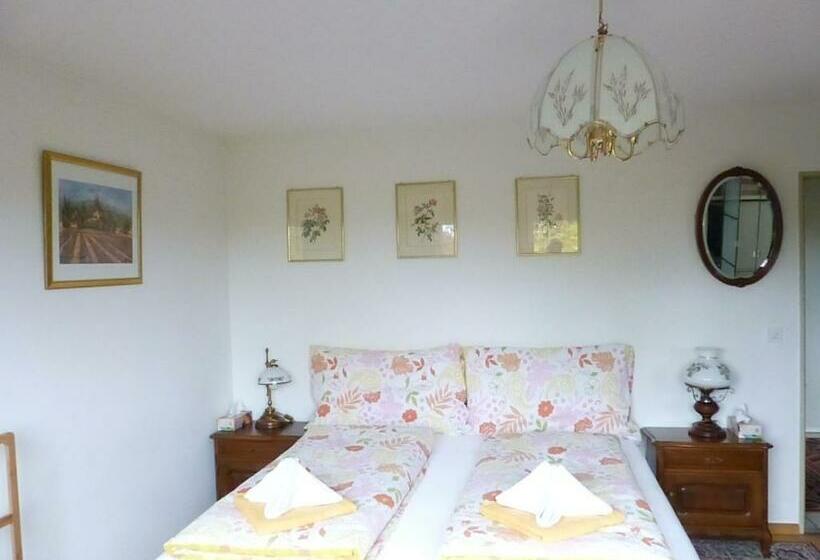 غرفة قياسية مزوَّدة بشُرفة, B&b Pappelweg  2