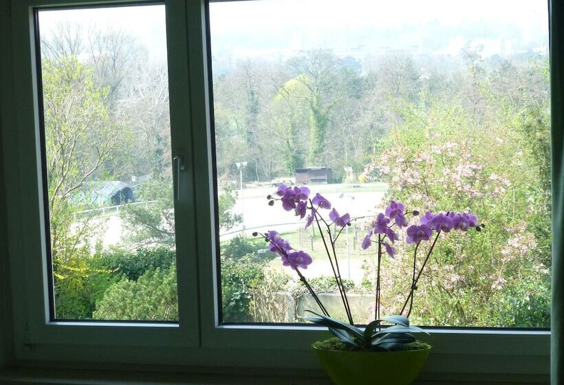 غرفة قياسية حمام مشترك, B&b Pappelweg  2