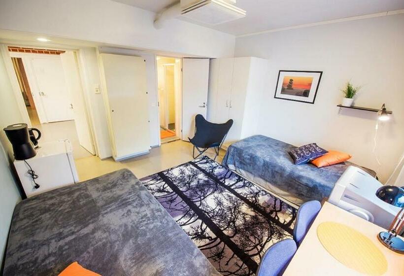 스탠다드 룸 공동 욕실, Forenom Hostel Espoo Otaniemi