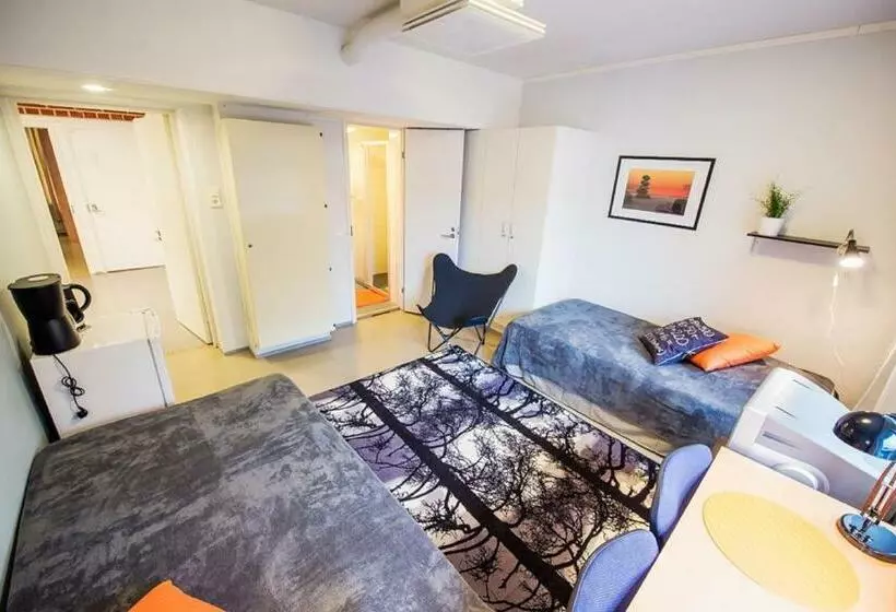 バス共有のスタンダードルーム, Forenom Hostel Espoo Otaniemi