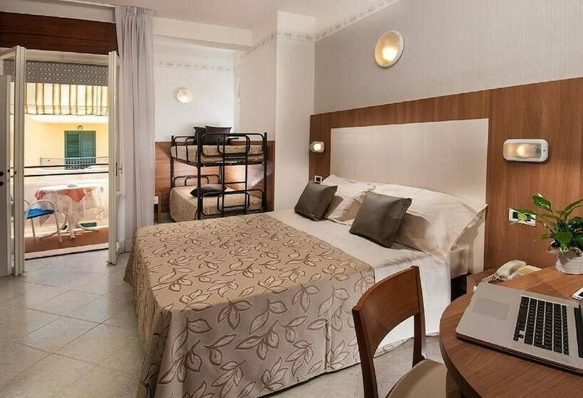 اتاق استاندارد چهار تخته, Lina