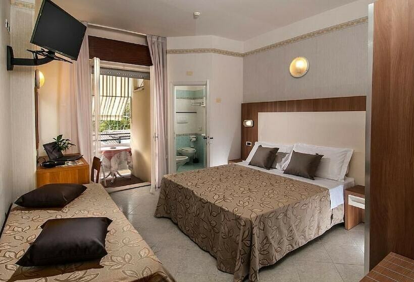 اتاق استاندارد چهار تخته, Lina