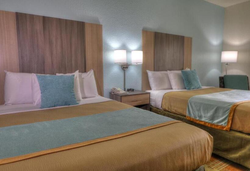 ２ダブルベッドのスタンダードルーム, Pigeon River Inn