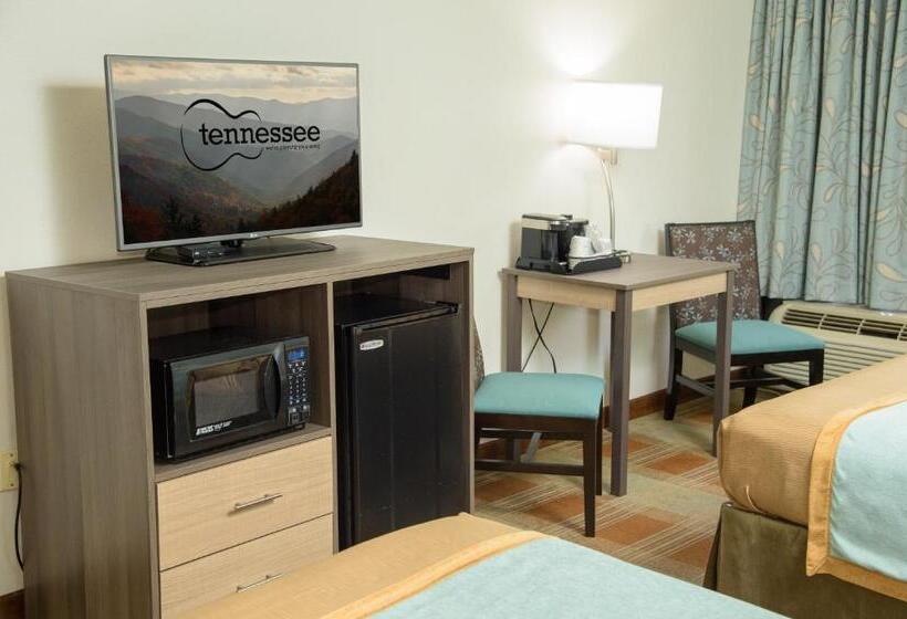 ２ダブルベッドのスタンダードルーム, Pigeon River Inn