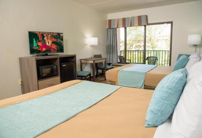 ２ダブルベッドのスタンダードルーム, Pigeon River Inn