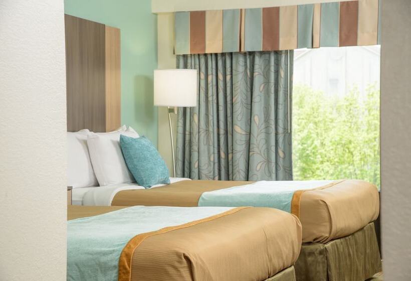 ２ダブルベッドのスタンダードルーム, Pigeon River Inn