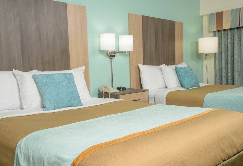 ２ダブルベッドのスタンダードルーム, Pigeon River Inn