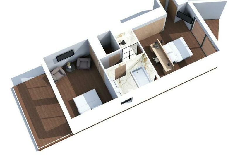 2 Bedrooms Suite Sea View, Restaurant Mariosa