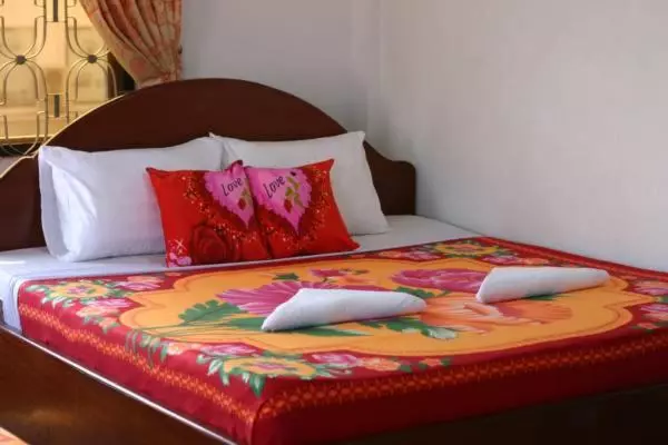 キングサイズベッドのスタンダードルーム, Angkor Ruby Guesthouse