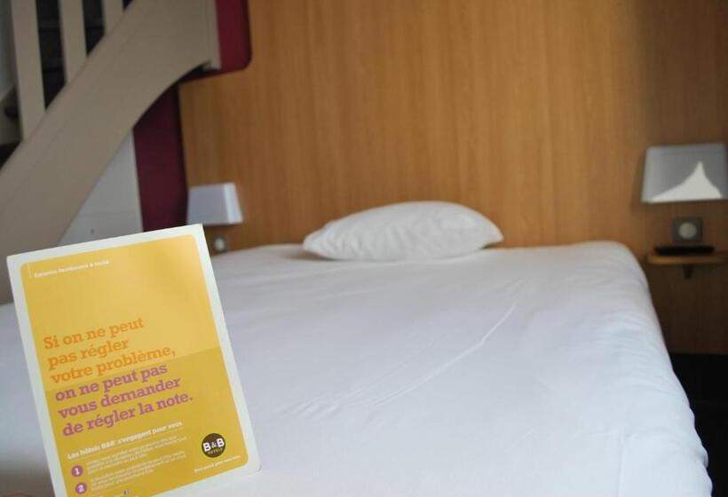 חדר סטנדרט לארבעה, B&b Hotel Lyon Vénissieux