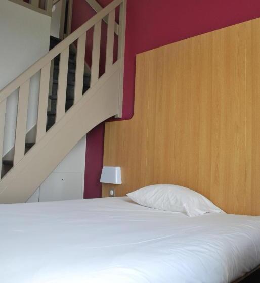 חדר סטנדרט לארבעה, B&b Hotel Lyon Vénissieux