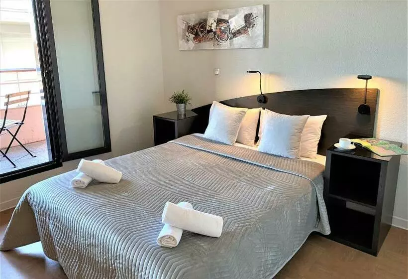 バルコニー付きスタンダードステューディオ, Aparthotel Sainte Marthe