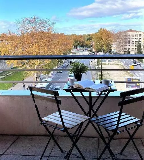 バルコニー付きスタンダードステューディオ, Aparthotel Sainte Marthe