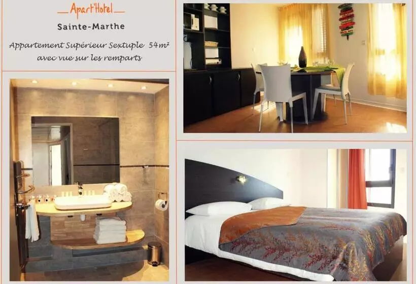 １ベッドルームのスーペリアアパートメント, Aparthotel Sainte Marthe
