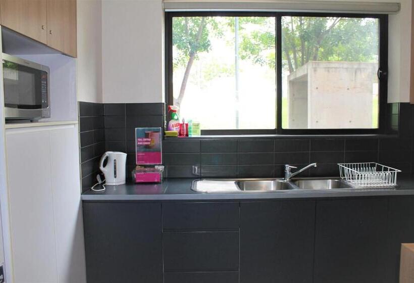 스탠다드 싱글 룸 공동욕실, Western Sydney University Village Penrith