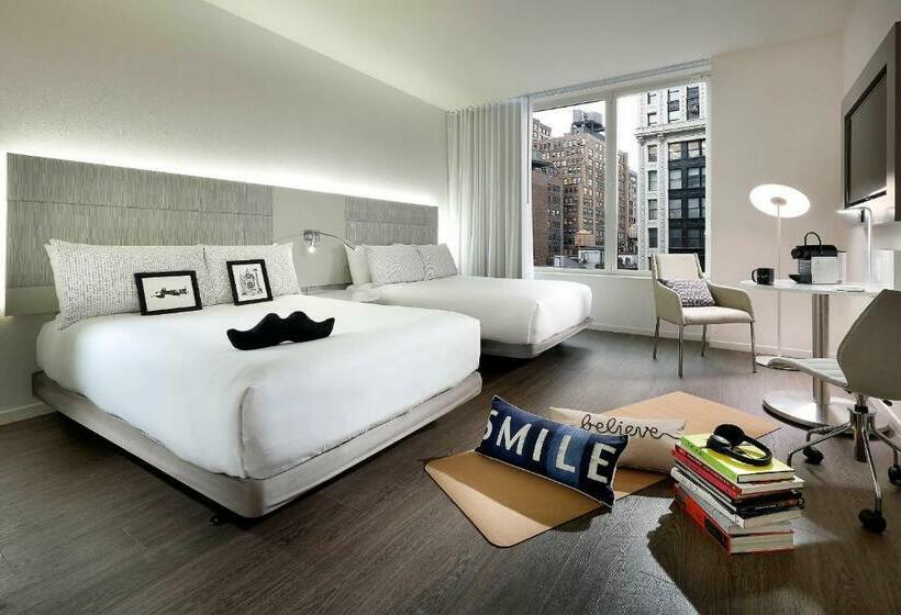 اتاق استاندارد با 2 تخت دوبل, Innside by Meliá New York Nomad