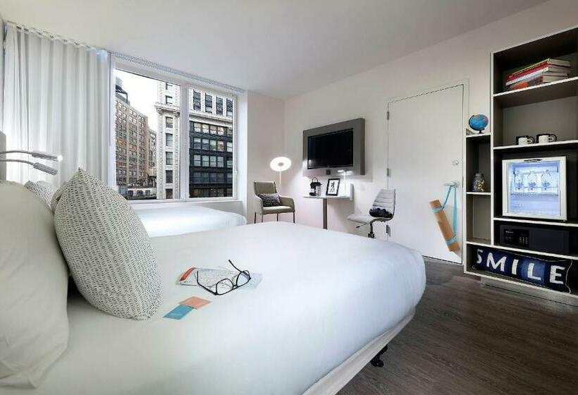 اتاق استاندارد با 2 تخت دوبل, Innside by Meliá New York Nomad