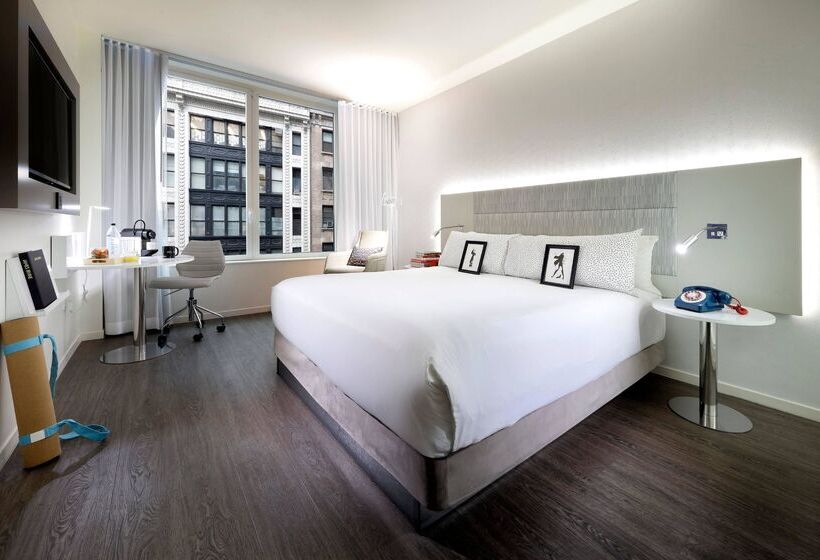 اتاق استاندارد با تخت بزرگ, Innside by Meliá New York Nomad