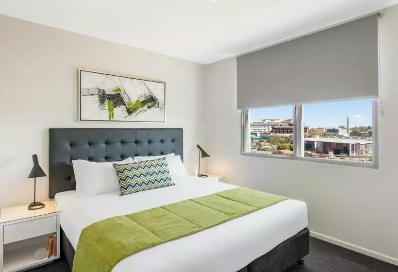２ベッドルームアパートメント, Oaks Brisbane Woolloongabba Suites