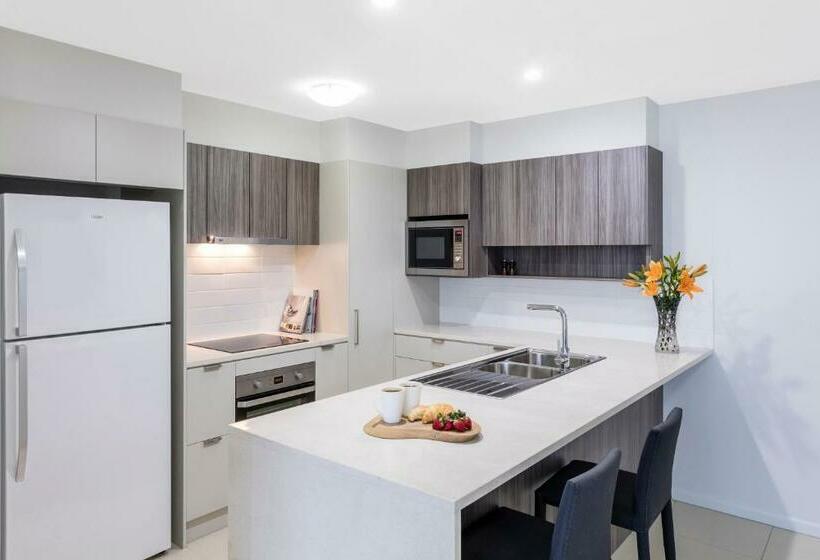 דירת חדר, Oaks Brisbane Woolloongabba Suites