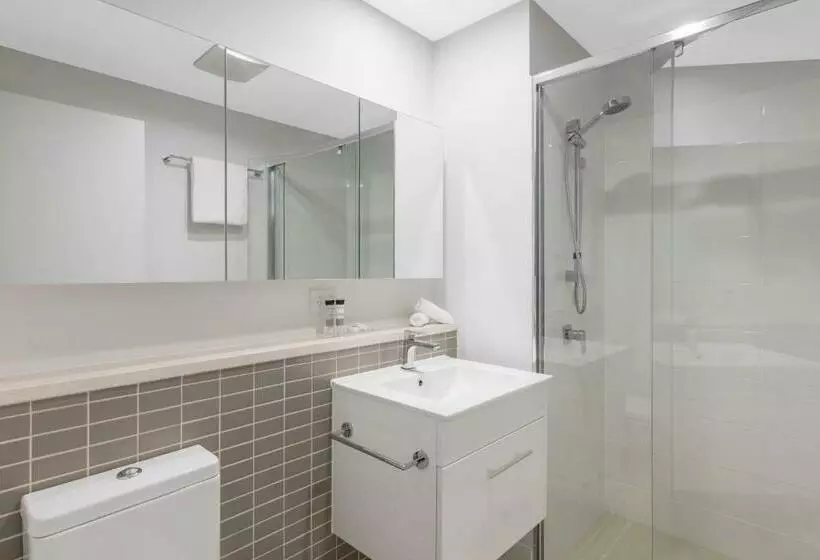 １ベッドルームアパートメント, Oaks Brisbane Woolloongabba Suites