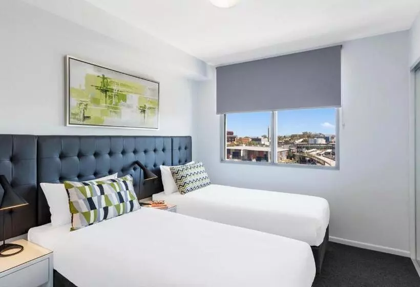 ２ベッドルームのスーペリアアパートメント, Oaks Brisbane Woolloongabba Suites