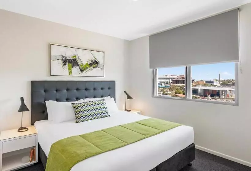 ２ベッドルームのスーペリアアパートメント, Oaks Brisbane Woolloongabba Suites